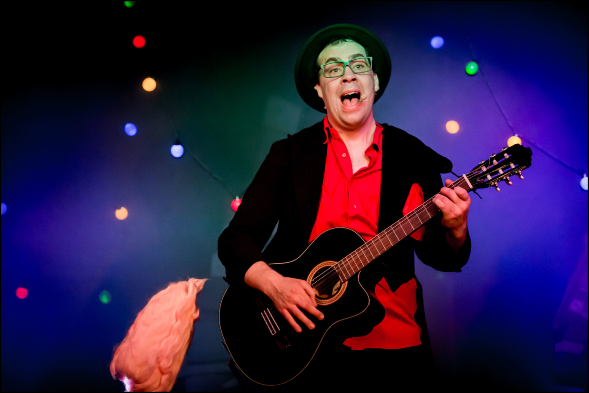 Kinderzauberer Zauberer Nürnberg Würzburg Zappalott und das Gespenst aus der Gießkanne